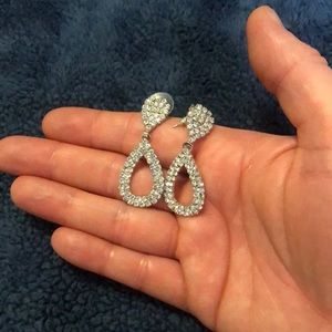 Rhinestone earrings